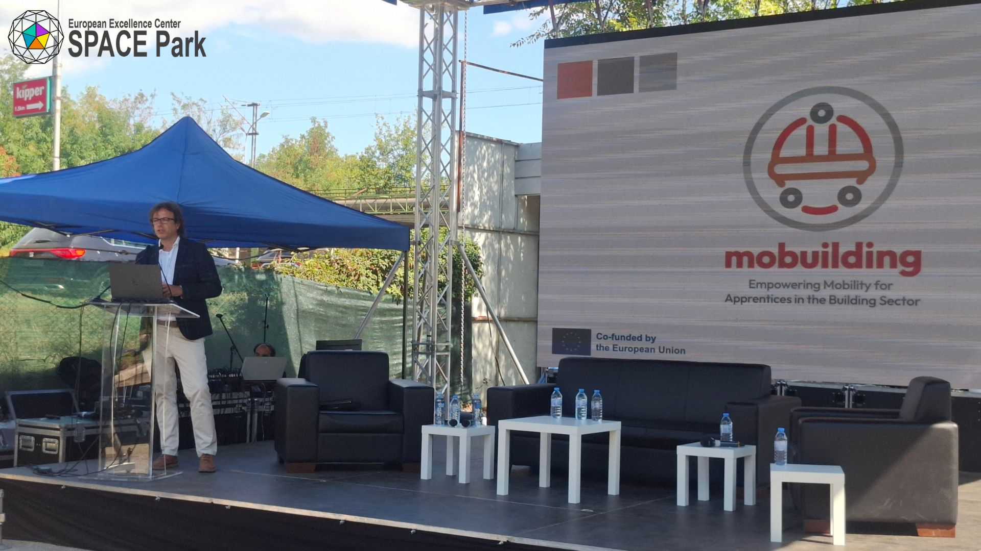 MOBUILDING joined the EUROPEAN EXCELLENCE CENTER OPENING WEEK Science & Tech SPACE Park Skopje