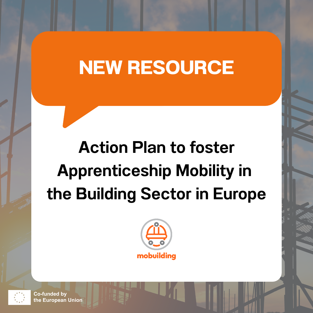 MOBUILDING launches its Action Plan for apprenticeship mobility in the building sector